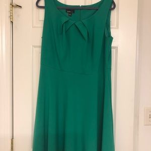 Alyx emerald green fit and flare dress 14w